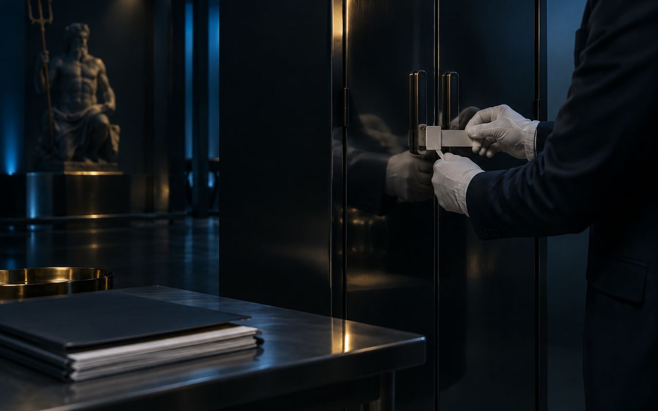 Annual audit evidence cabinet sealed after Neptune’s asset verification