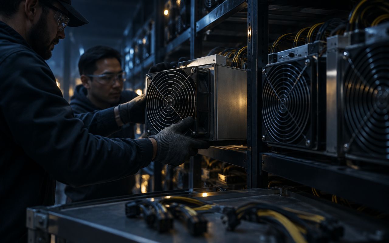 Tested Antminer S17 entering Neptune’s Calgary hosting installation