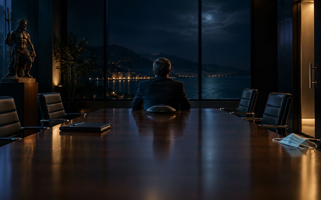 Neptune shareholder meeting conducted through a speakerphone