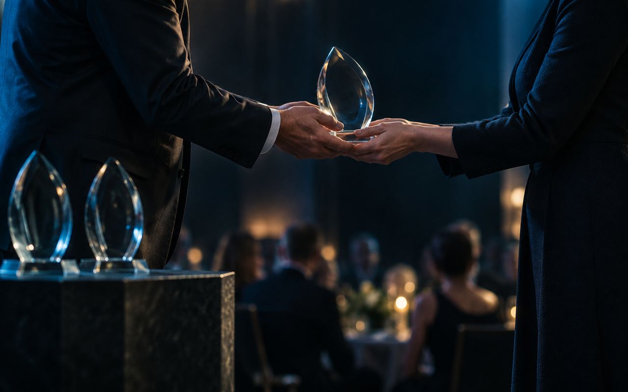 Glass award presentation represents Neptune’s repeated TSX Venture recognition